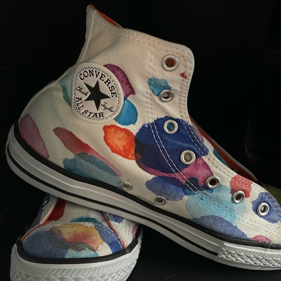 Converse Women’s Color Splash High-Tops - Picture 6 of 9